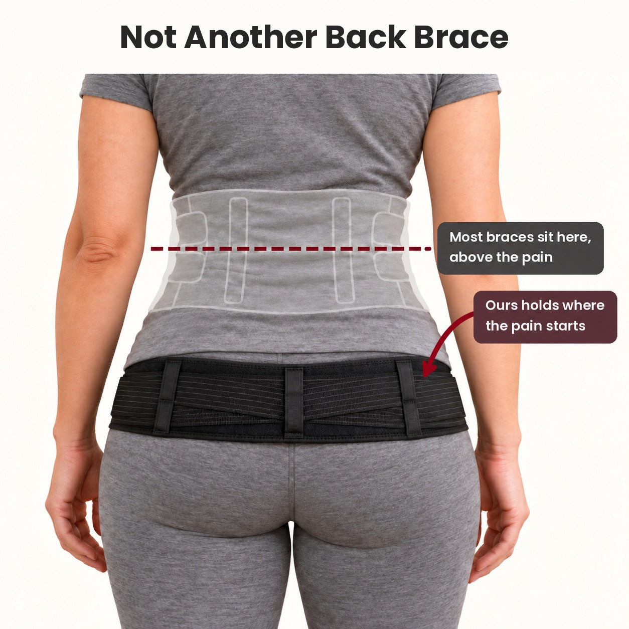 Tavora® Keystone SI Belt for Low Back & Hip Pain